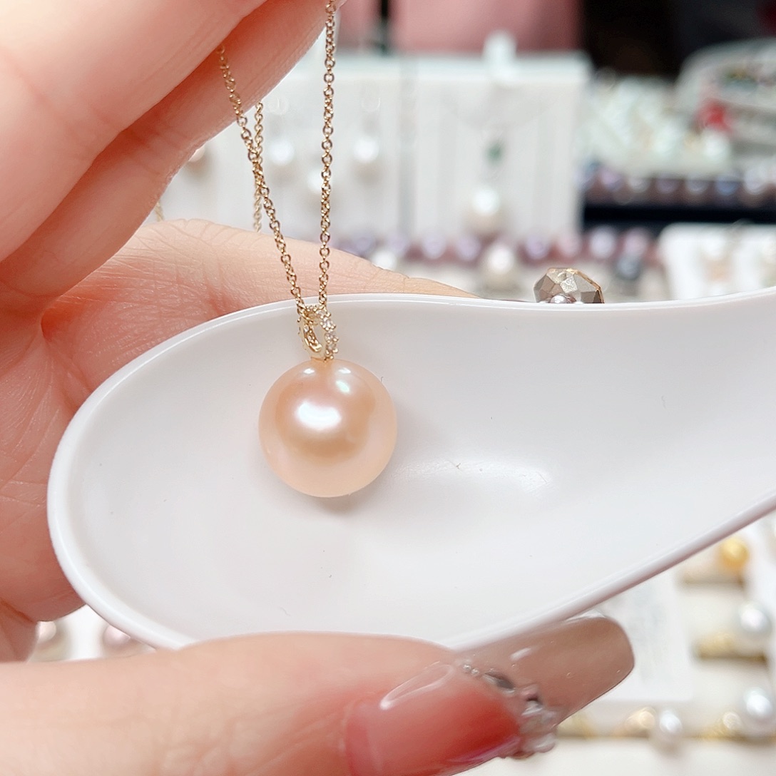 合金吊坠(赠链)淡水珍珠