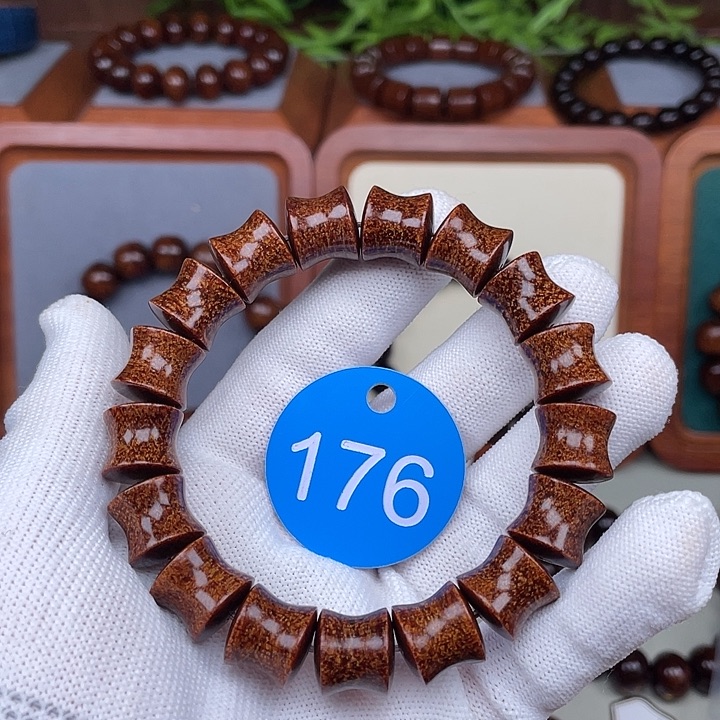 嘿***叔手串/手链贡木12竹节