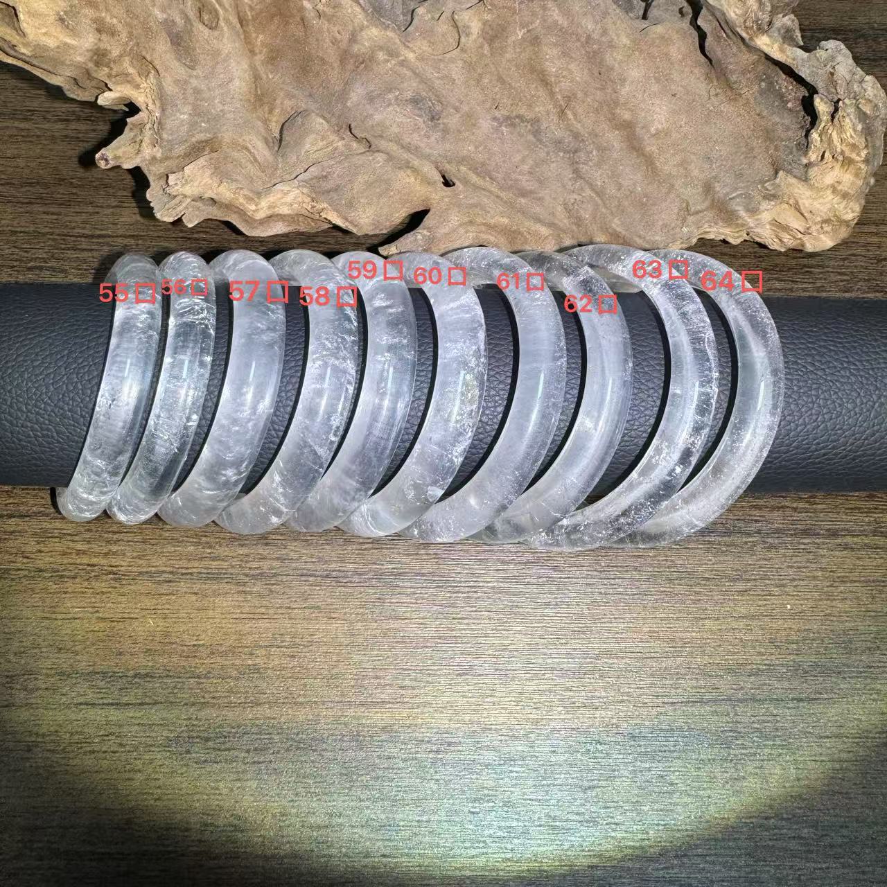  【云上水晶】Z209 喜玛拉雅白幽灵手镯  多样性发其一