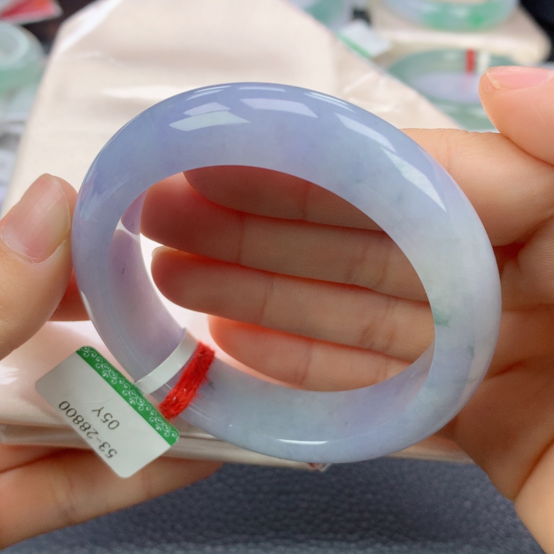 翡翠手镯未镶嵌53.6正