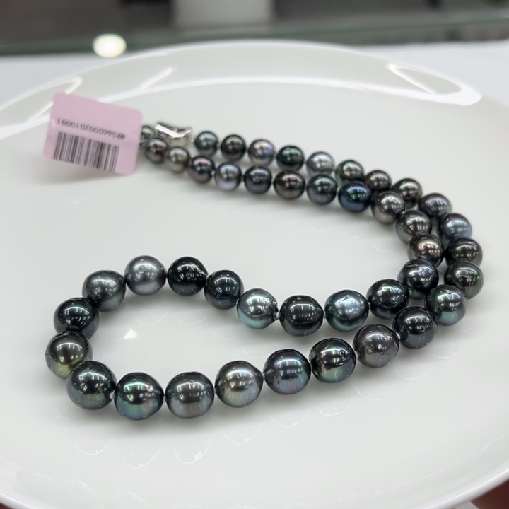 未镶嵌项链海水珍珠莫兰迪7-10mm