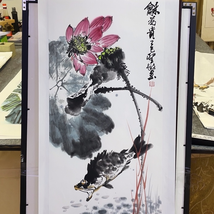 国画张圣敏先生纯手绘作品