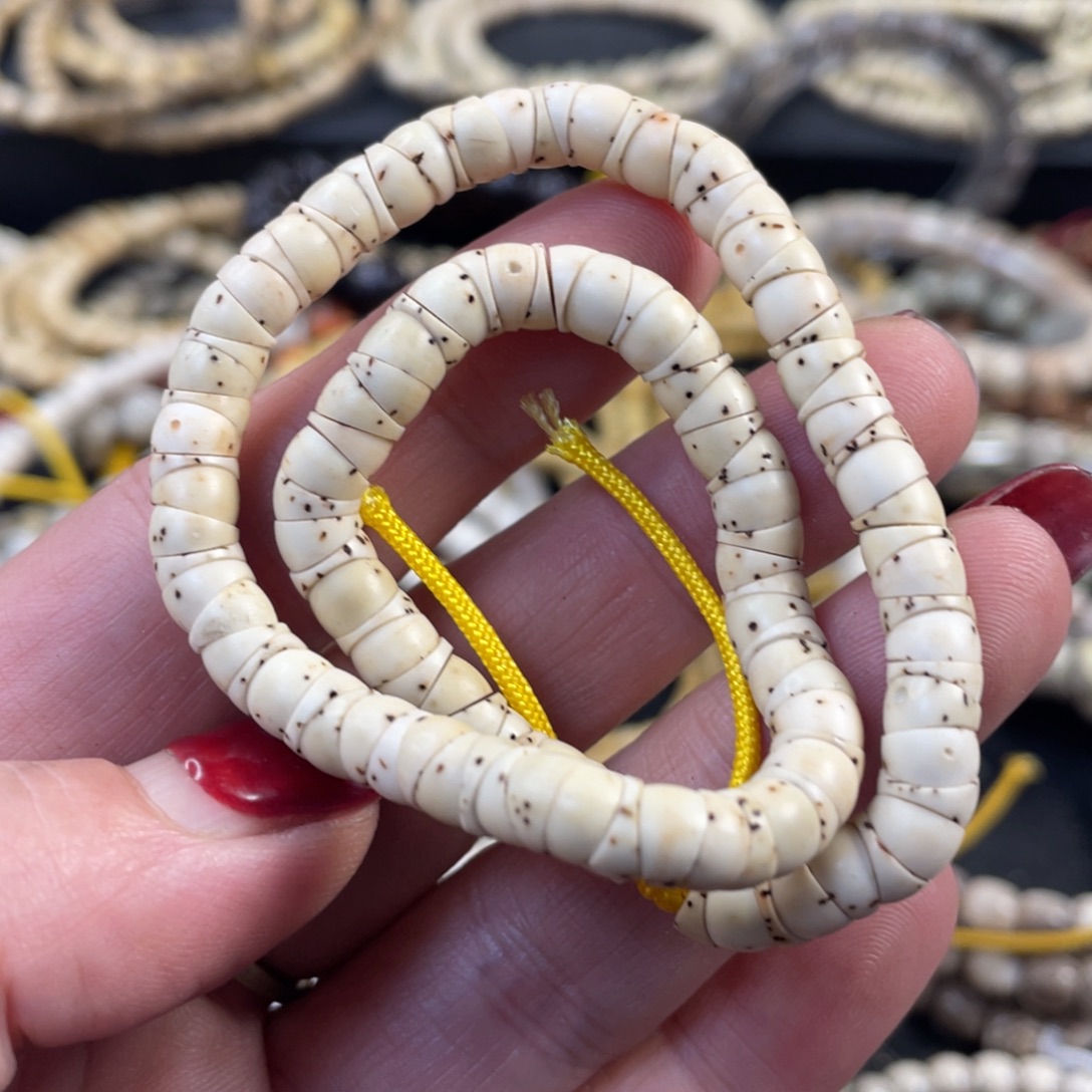 星月菩提手串清货原生态3颗星大肠5.8mm一物一图