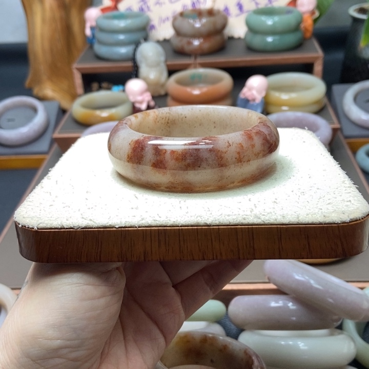 石英质玉手镯合金虞*