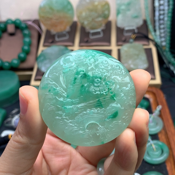 未镶嵌石英质玉珠宝半成品甘***昕