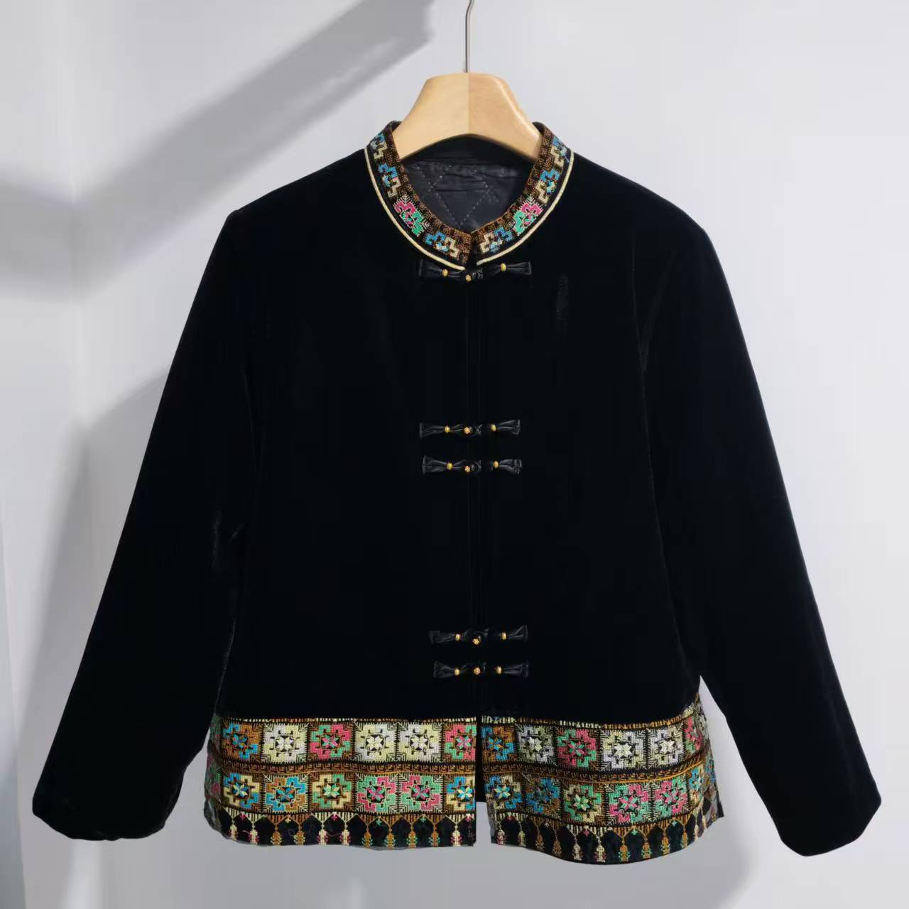 钻石绒时尚棉服16A2582