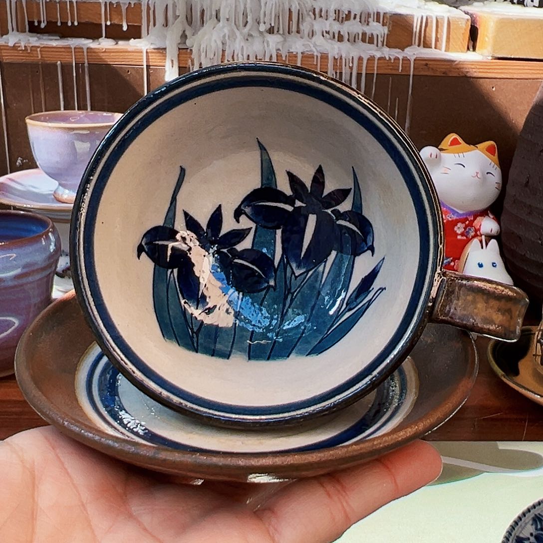 咖啡杯和水杯杯子茶壶茶杯茶具