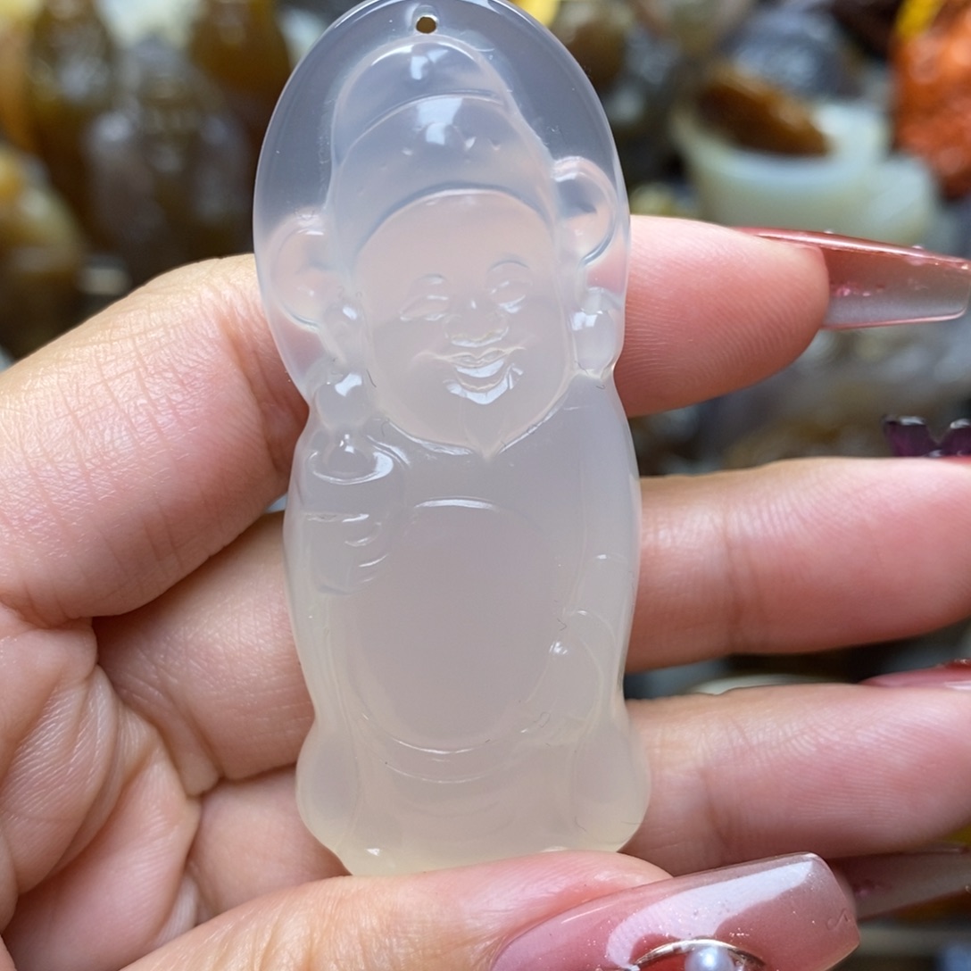 玛瑙/玉髓挂件未镶嵌