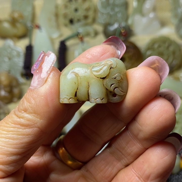 和田玉挂件未镶嵌