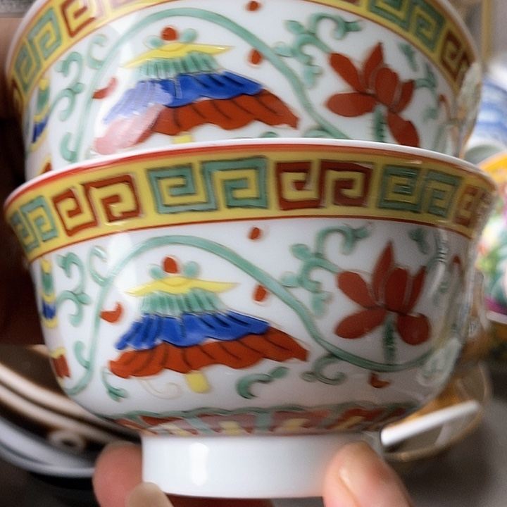 景德镇陶瓷藏式茶碗