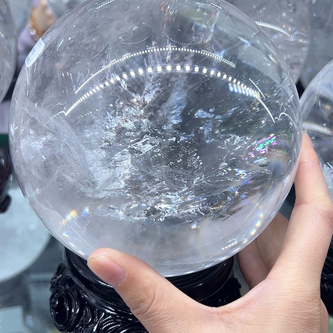 水晶水晶球摆件未镶嵌