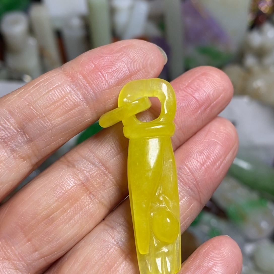 和田玉（糖玉）未镶嵌颈饰