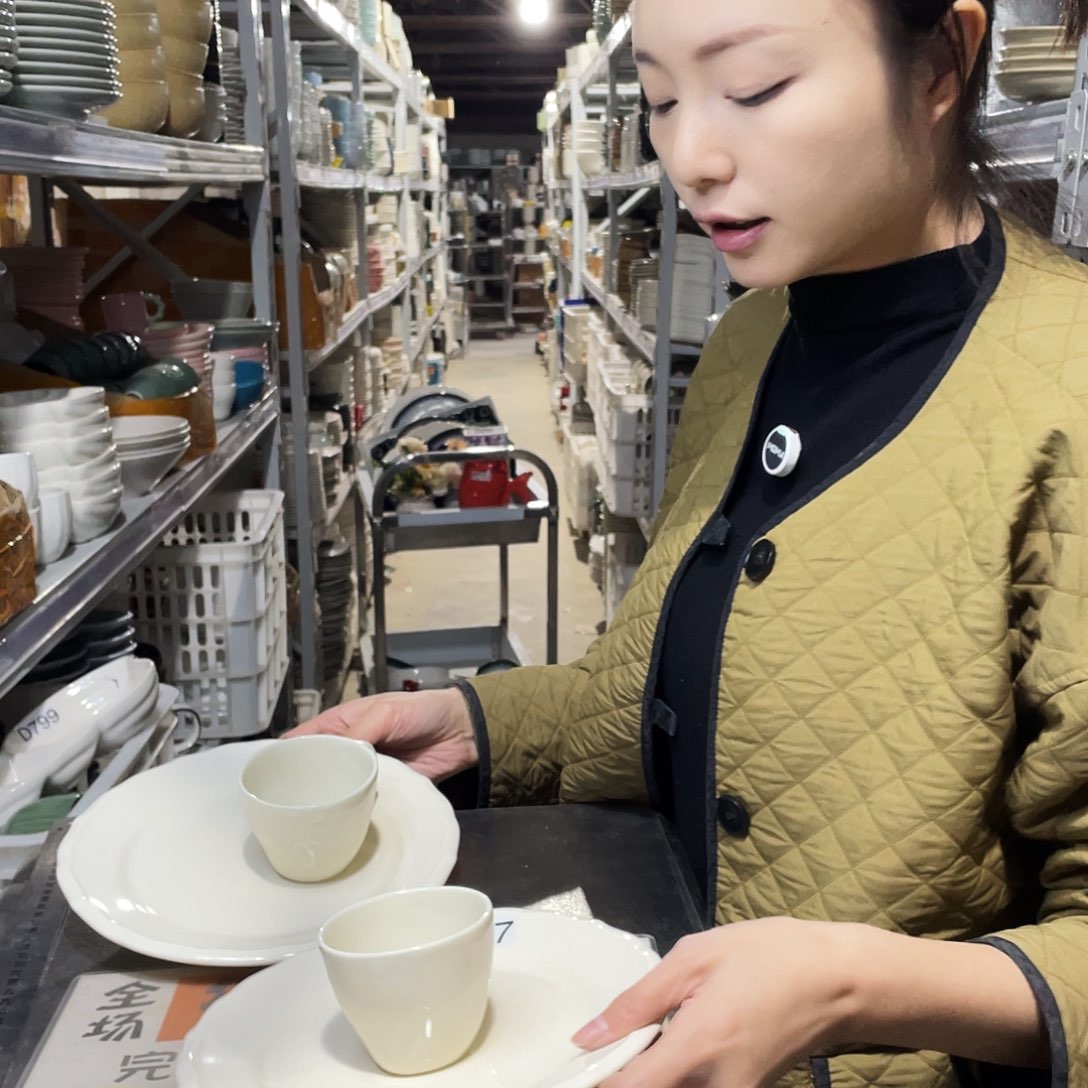 瓷片807             2杯2 盘