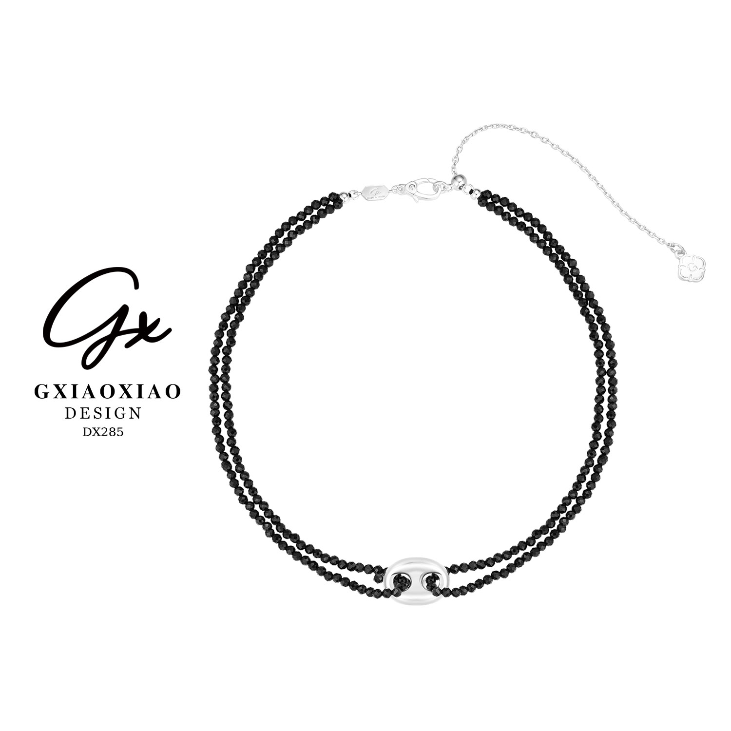 吊坠925银 GXX 轻奢精致气质甜酷猪鼻子耳环 DX285