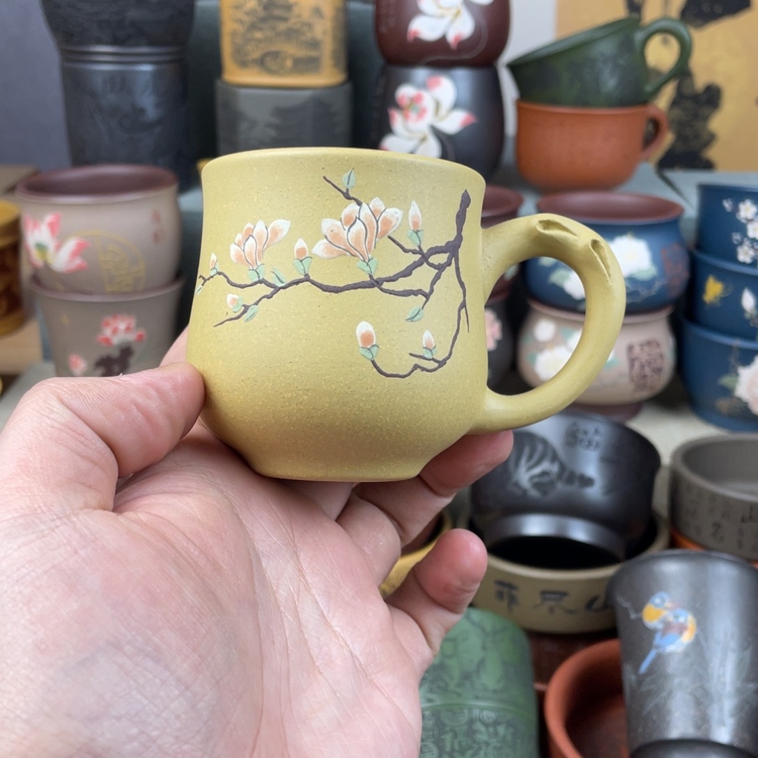 紫砂茶杯紫砂茶杯