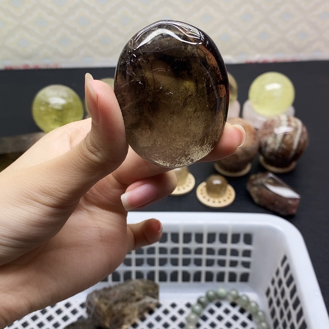 珠宝半成品未镶嵌水晶360水晶石