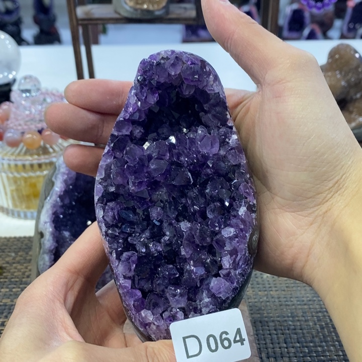 紫晶摆件摆件未镶嵌