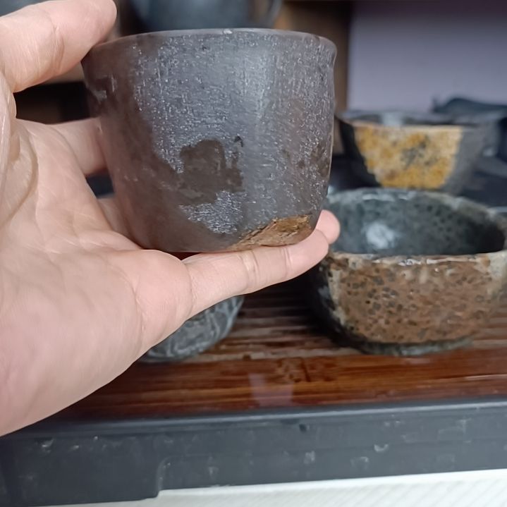 砖雕抬*手工雕刻随行杯