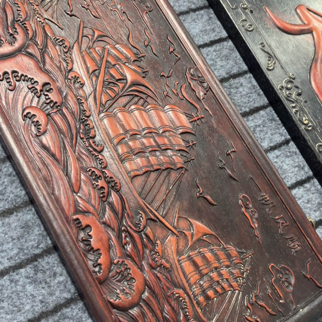 木非洲紫檀木雕牌匾挂匾