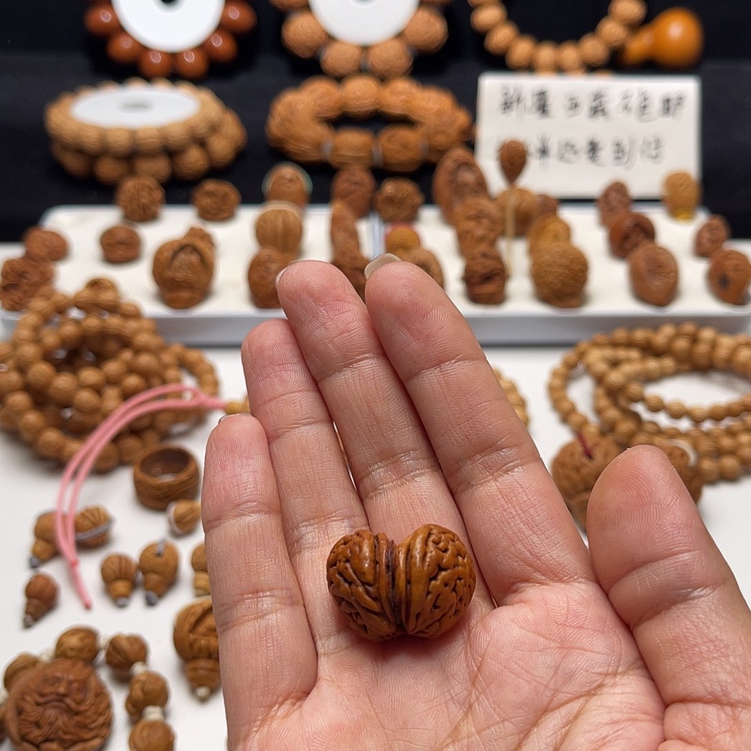 太***球核桃手串/手链桃核手工制作工艺