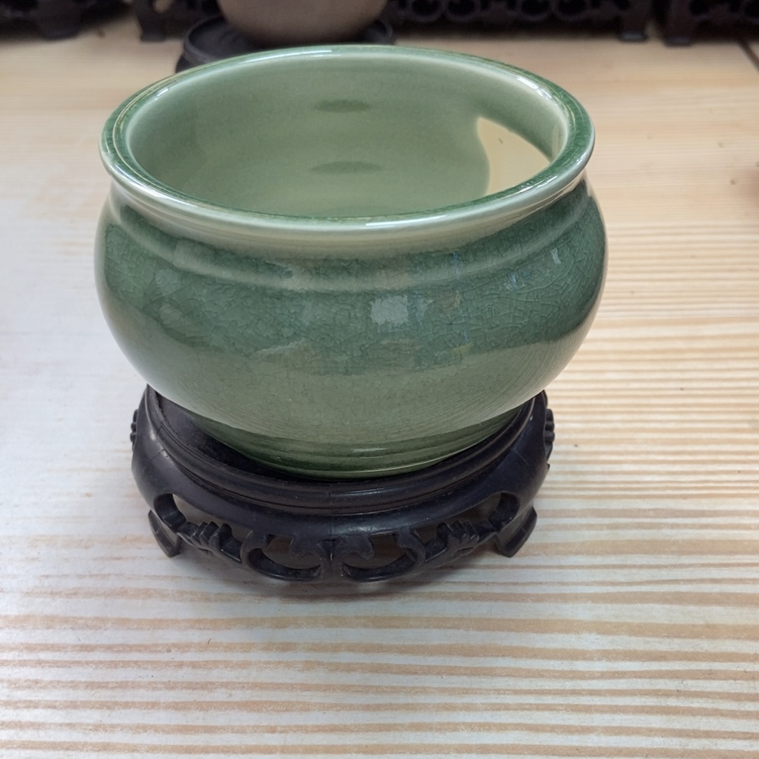 瓷片陶瓷花盆陶瓷艺术