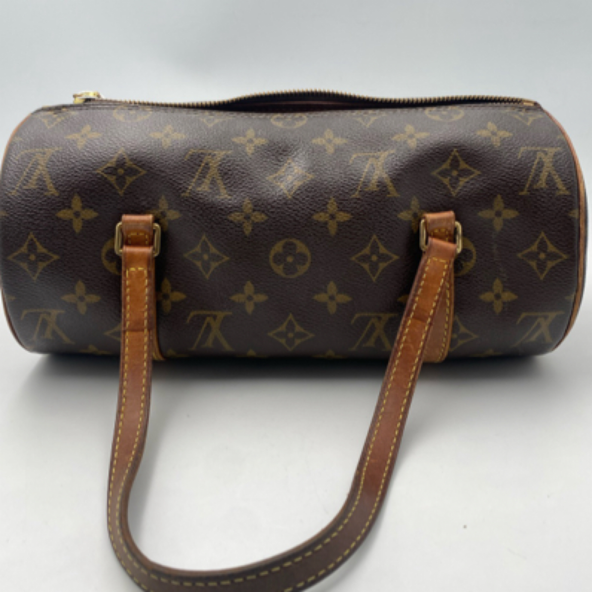 95新 LV LV 中古 老花 巴比龙/JW3613