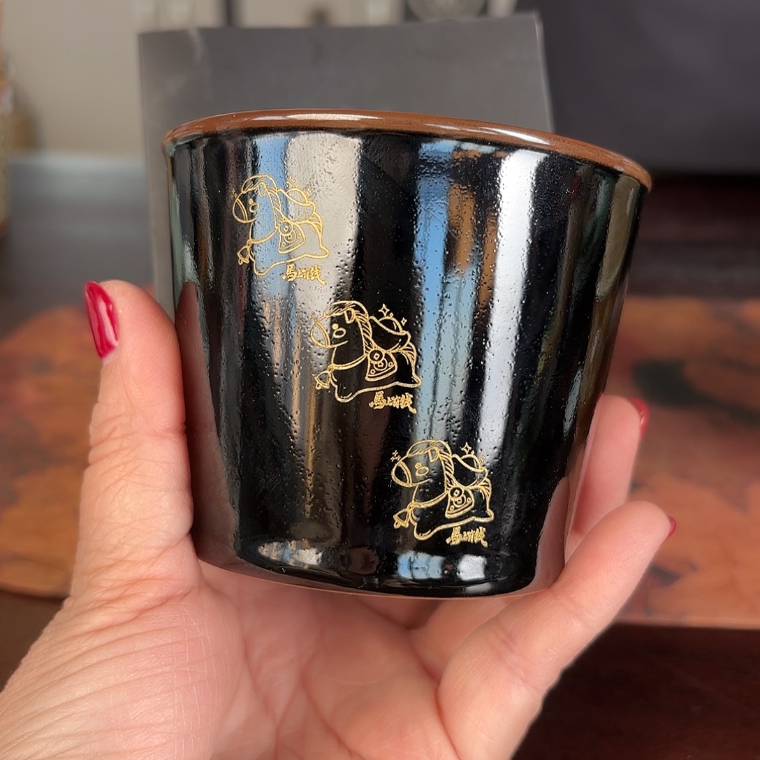 龙泉云间青瓷小米茶器