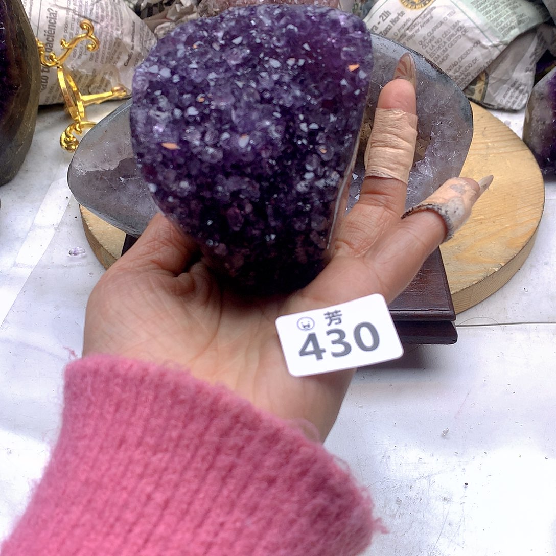 紫晶大型摆件（非配饰）未镶嵌