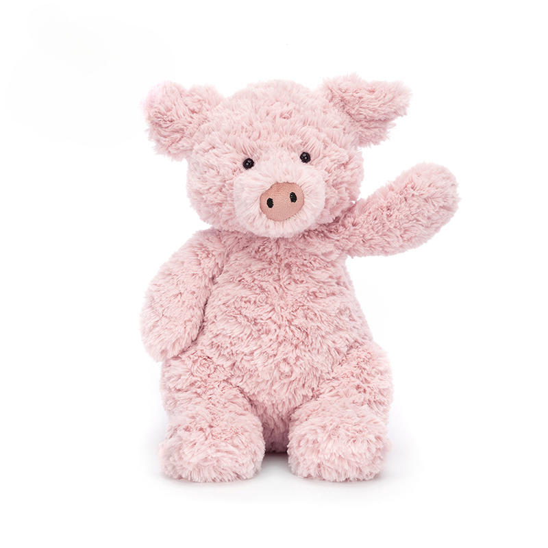 英国粉色小猪柔软巴纳布斯公仔安抚毛绒玩具玩偶送礼