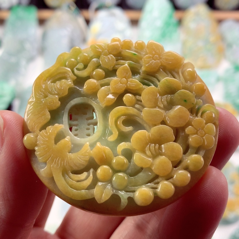 【闪购商品】翡翠吊坠(不含链)未镶嵌