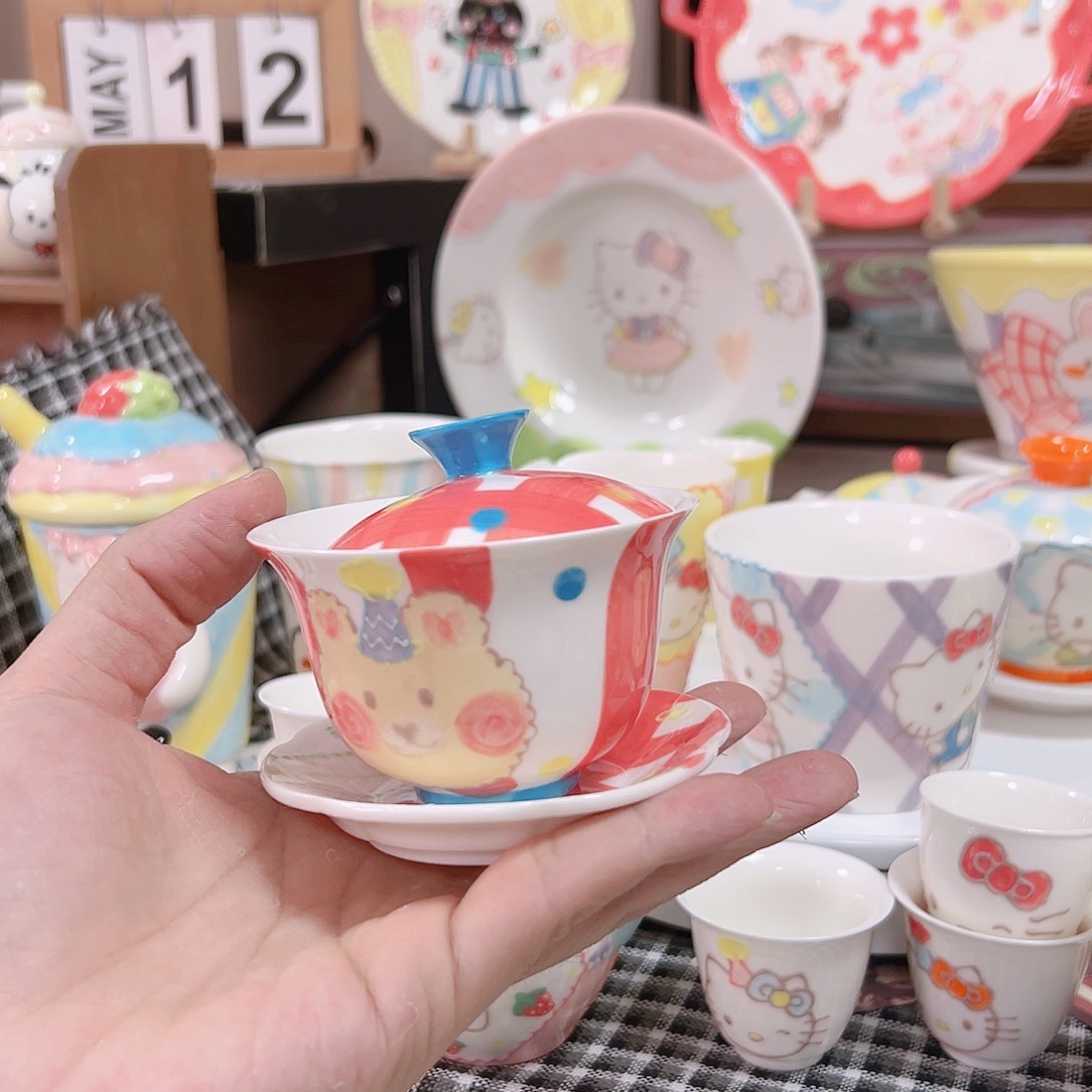 可爱陶瓷高温手作