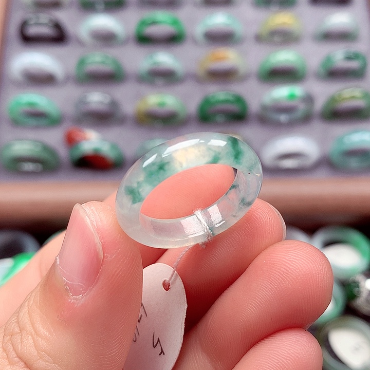 翡翠戒指未镶嵌16号