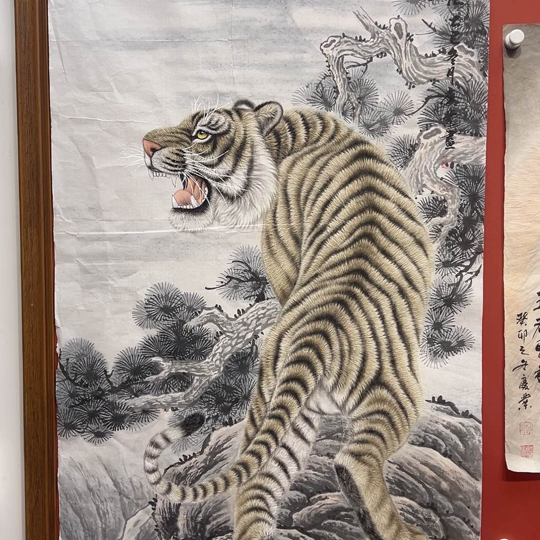 国画赵庆业老师国画作品月