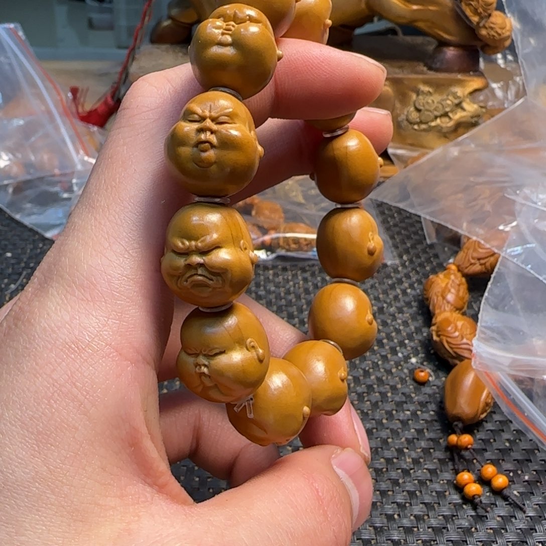 橄榄核手串/手链人生百态