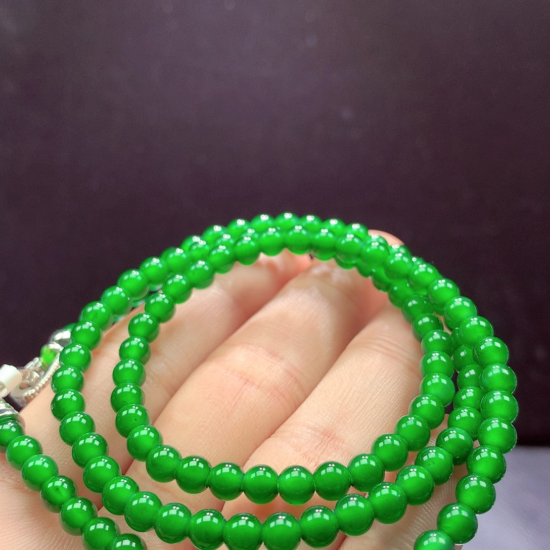 翡翠手链未镶嵌项链