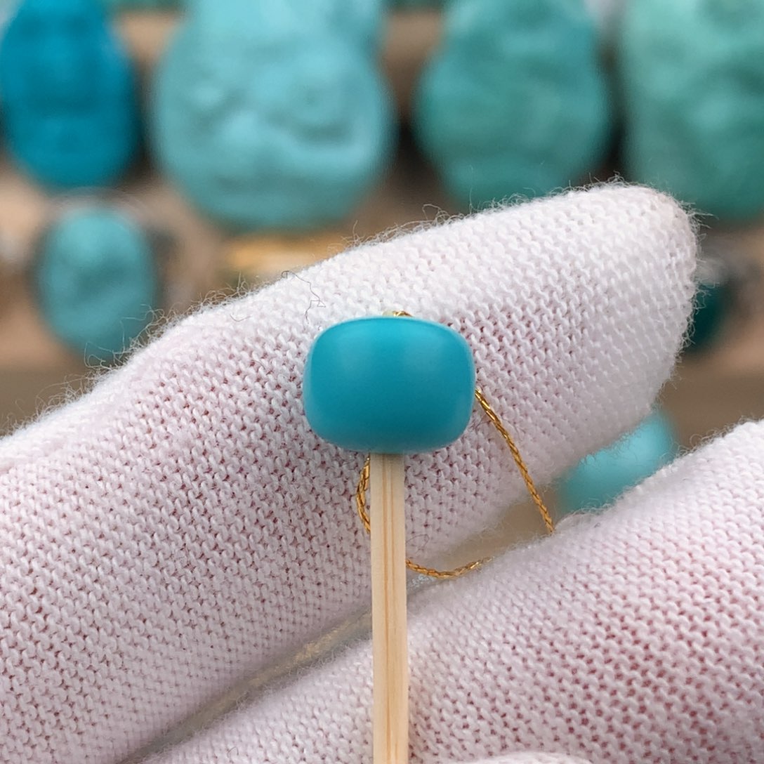 绿松石配饰未镶嵌卡8.3*6.8