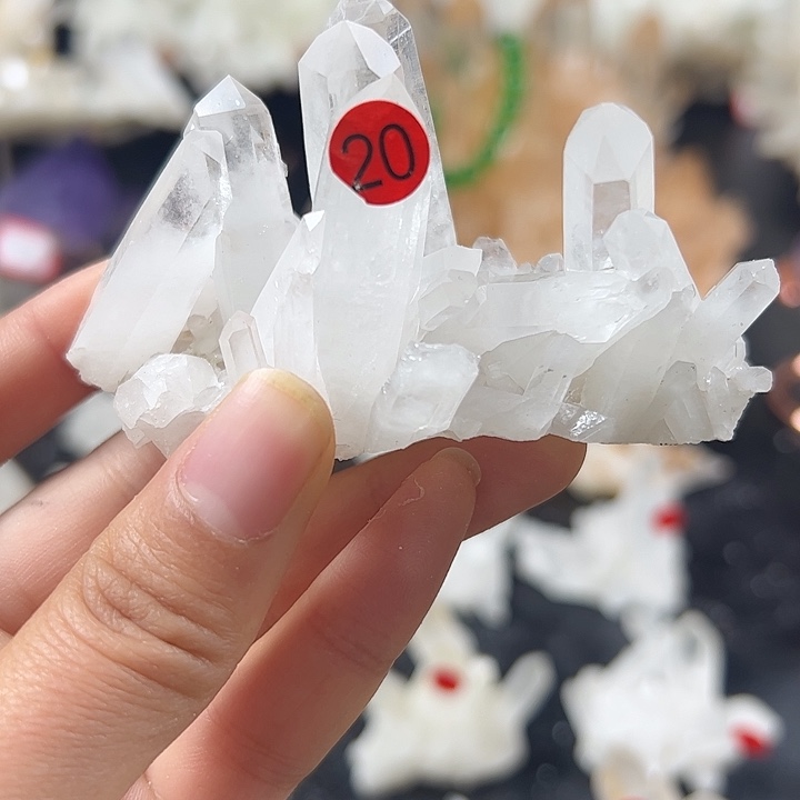 未镶嵌水晶珠宝半成品