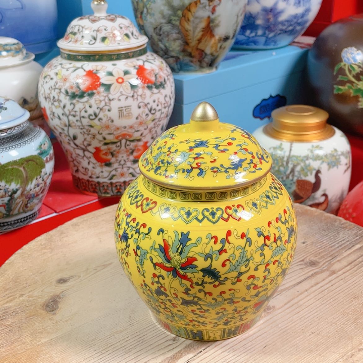 【闪购商品】罐陶瓷茶叶罐密封罐