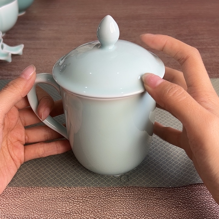 小米茶器龙泉青瓷