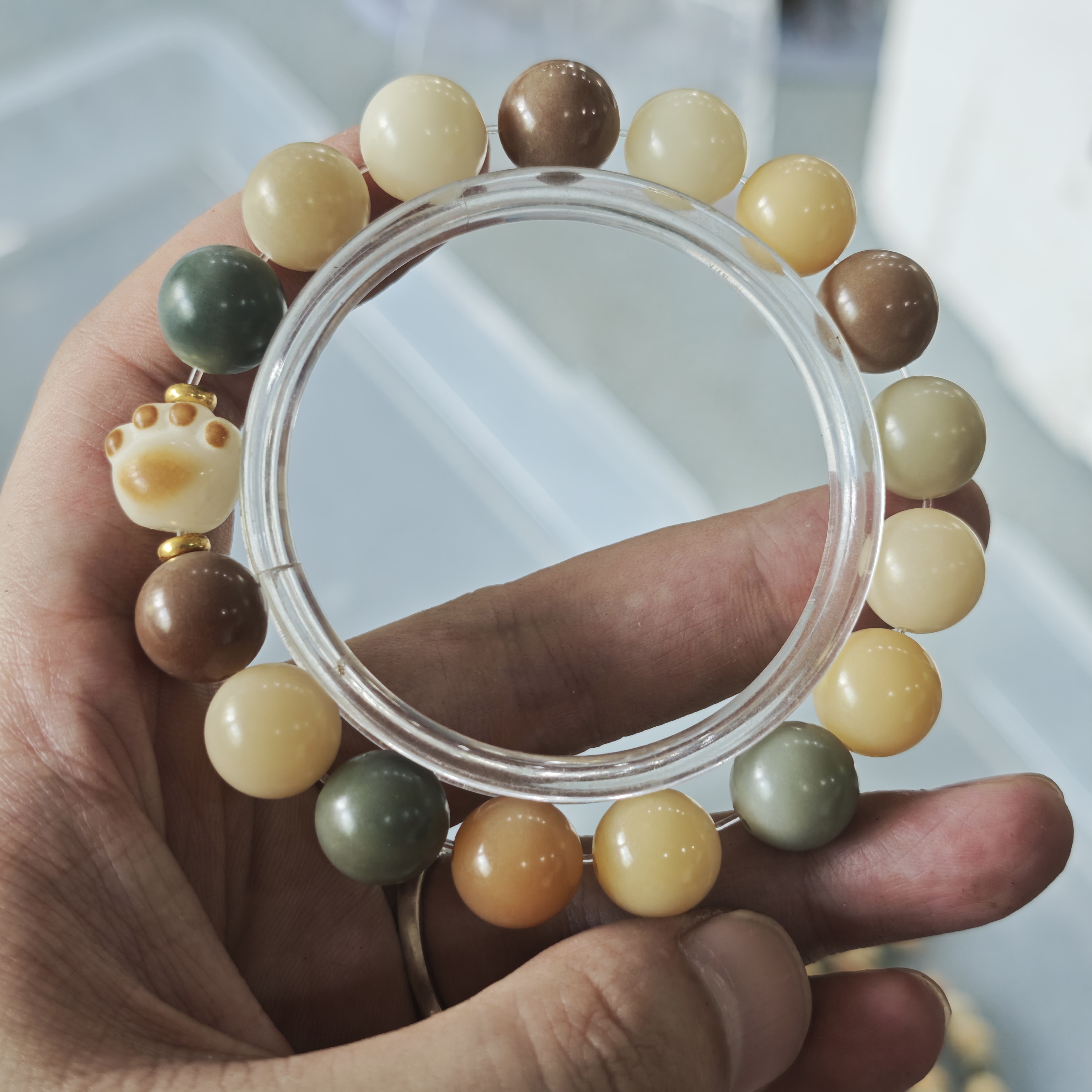 E309 菩提1.2cm单圈手串