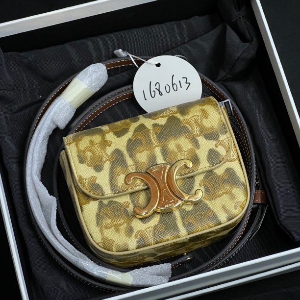 95新 Celine/思琳 夏七中古/凯旋门小废包单肩包/1680613