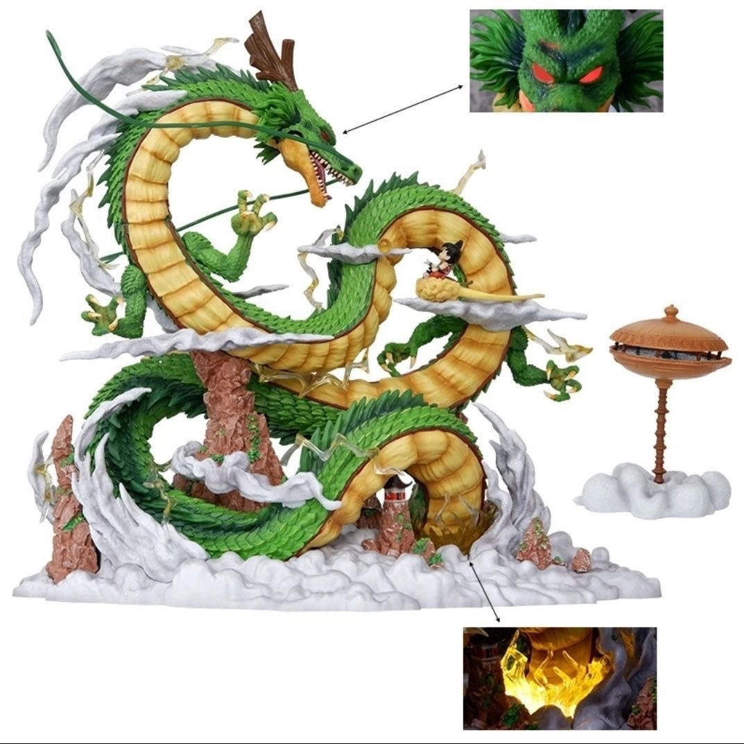 七龙珠系列神龙与小悟空GK动漫手办周边摆件立体模型潮玩雕像礼物