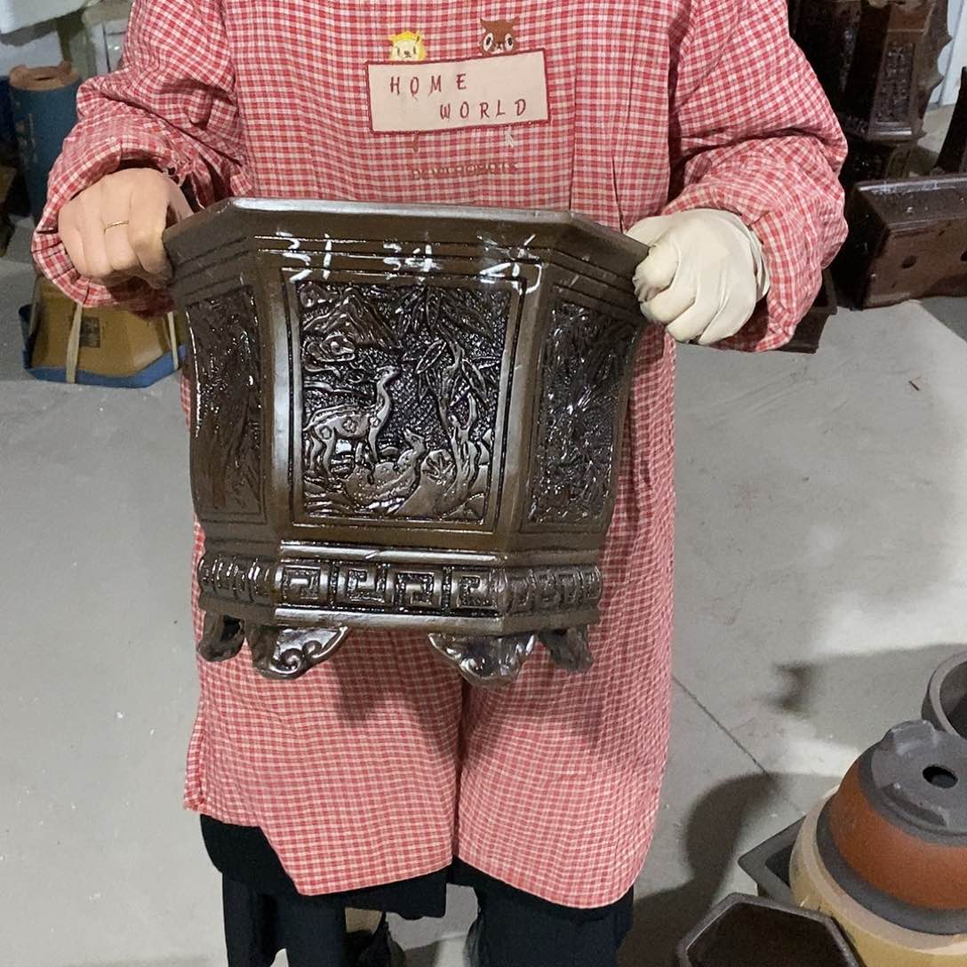 紫砂花盆紫砂花盆