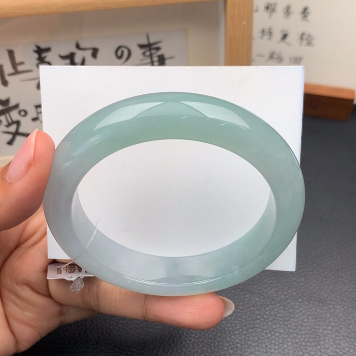 翡翠手镯未镶嵌翡翠手镯60圈口
