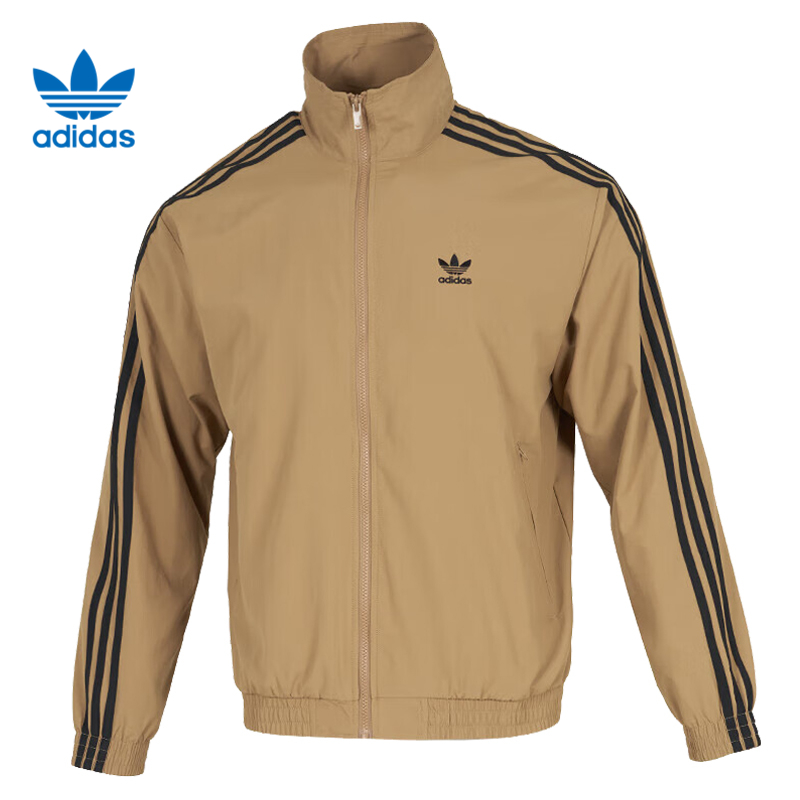 adidas阿迪达斯【大】三叶草男子运动休闲夹克外套JY1333