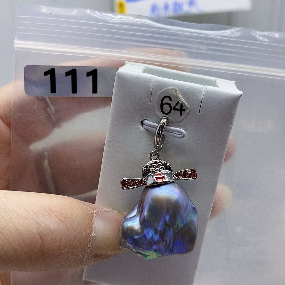 颈饰合金淡水珍珠