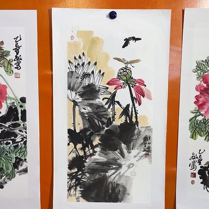 国画张圣敏先生纯手绘作品