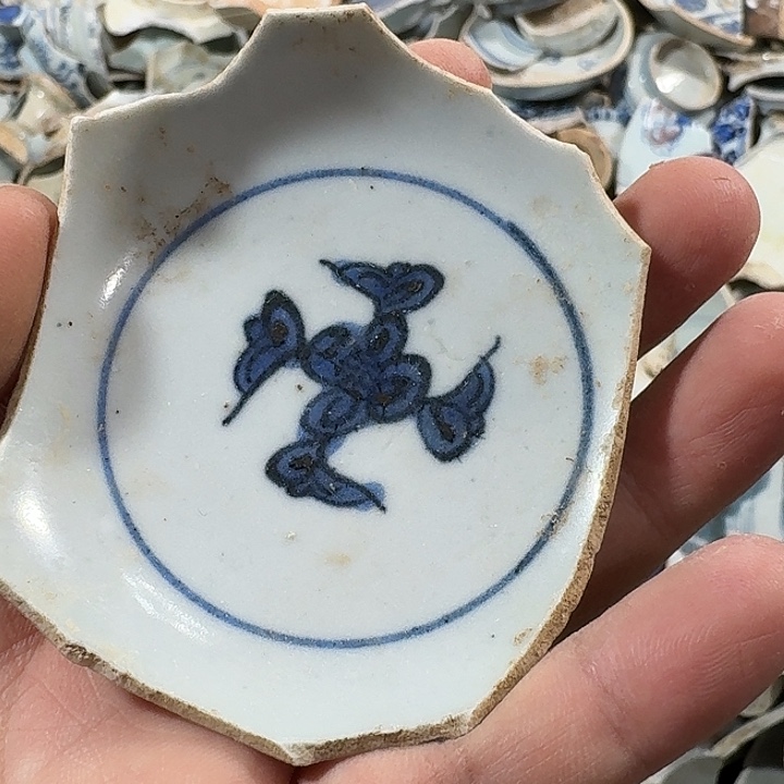 康***生瓷片瓷片标本，顺丰包邮
