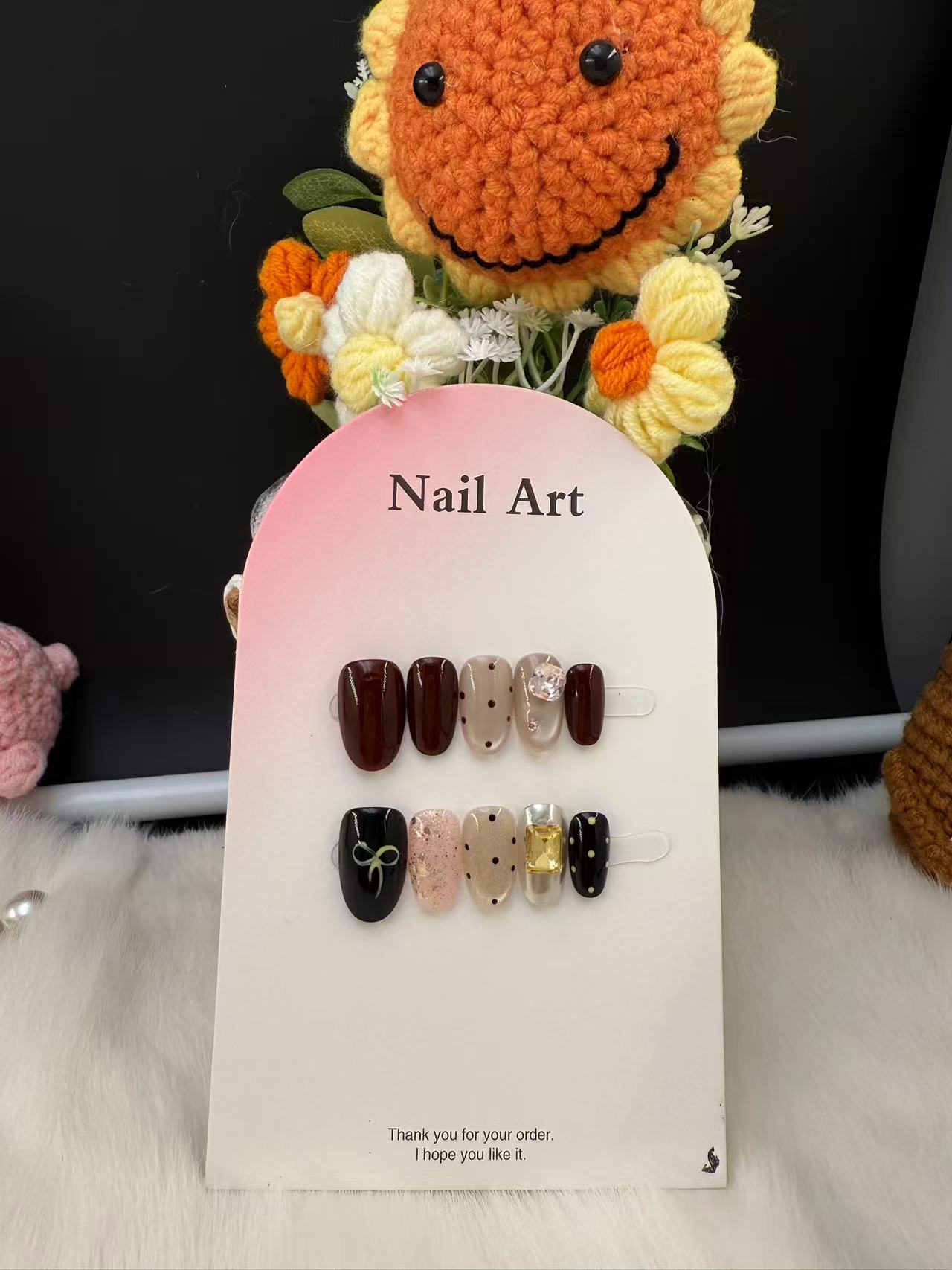 星钻软糖#18#手工定制穿戴甲#拍四发五