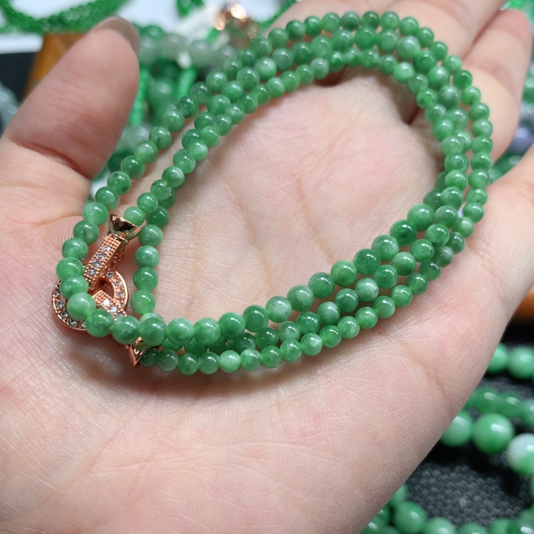 未镶嵌手链翡翠翡翠